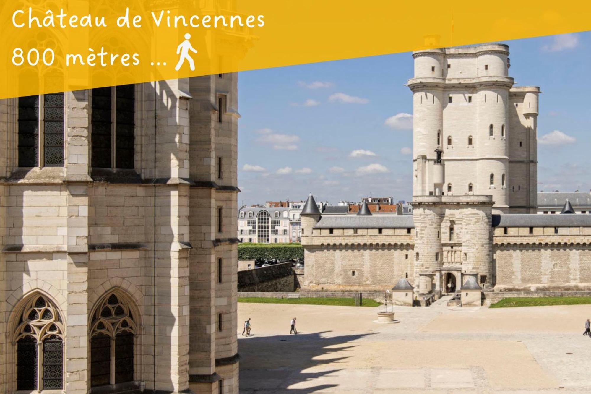 ונסן Appartement Entier Calme - Parking Free - Proche Paris Et Chateau - Wifi Hd מראה חיצוני תמונה